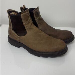 UGG Baltimore Men's Tan Leather Chelsea Boots 10.5